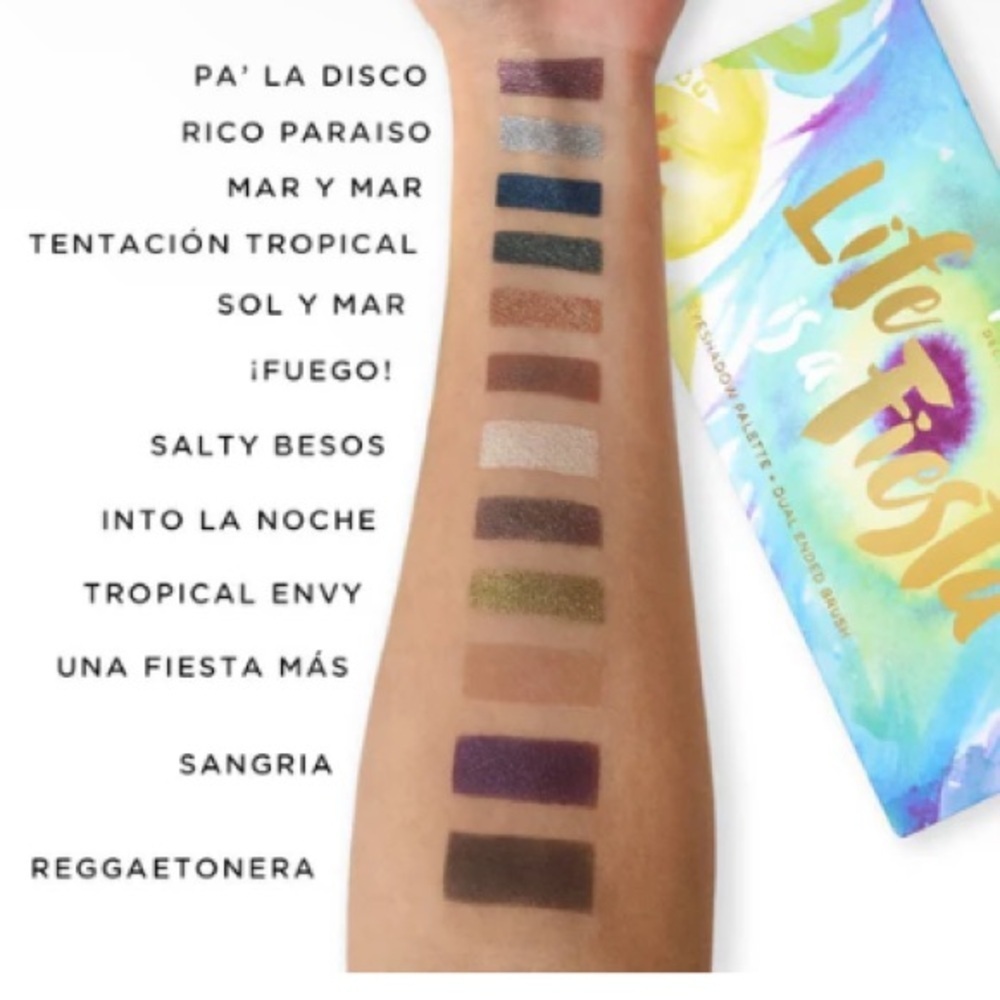 Mia Del Mar - Life is a Fiesta Eyeshadow Palette - Picture 4 of 5